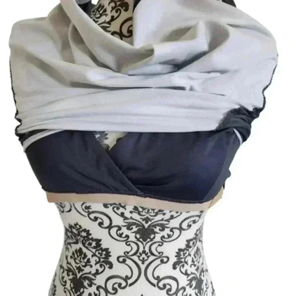 Lululemon Cross My Heart Tank Top White Coal Tinted Canvas Super Women's Medium - Picture 8 of 13